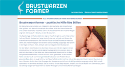 Desktop Screenshot of brustwarzenformer.com