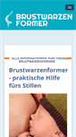 Mobile Screenshot of brustwarzenformer.com